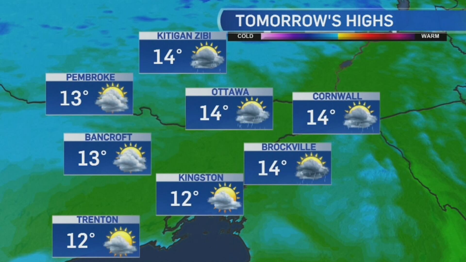 Wednesday 6 p.m. weather update – CTVNews