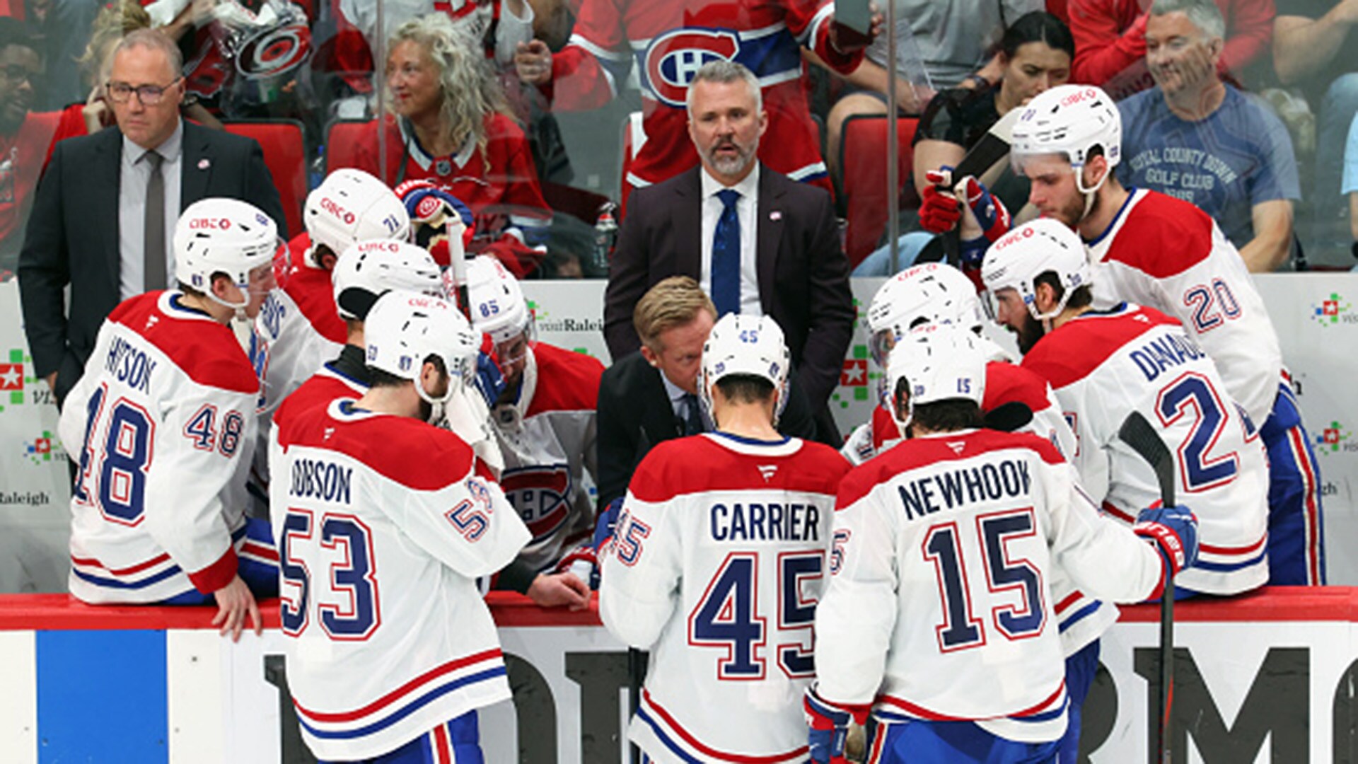 Lane Hutson 'fine' after Game 2 hit, Joe Veleno draws into Montreal Canadiens' lineup for Game 3