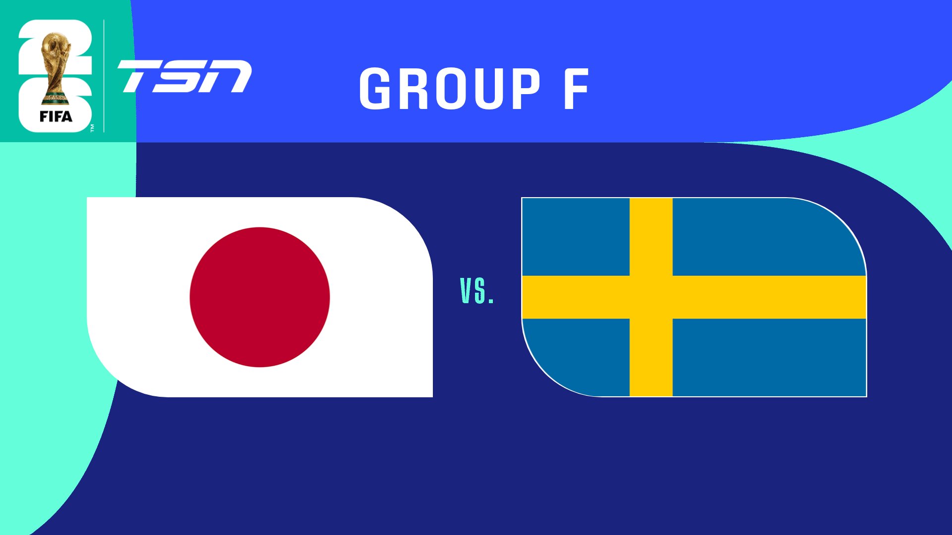 2026 FIFA World Cup: Japan vs. Sweden – TSN