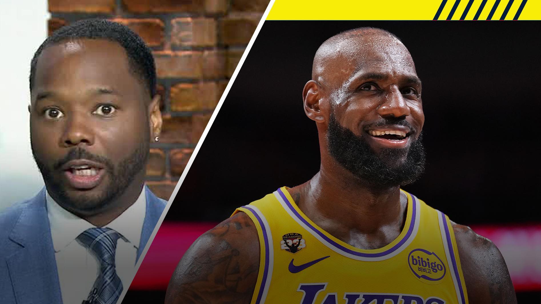 (レブロン・トンプソン ・ブラウン)NBA Ballers Joueurs Sources: 76ers enter mix for LeBron James after Jaylen Brown add