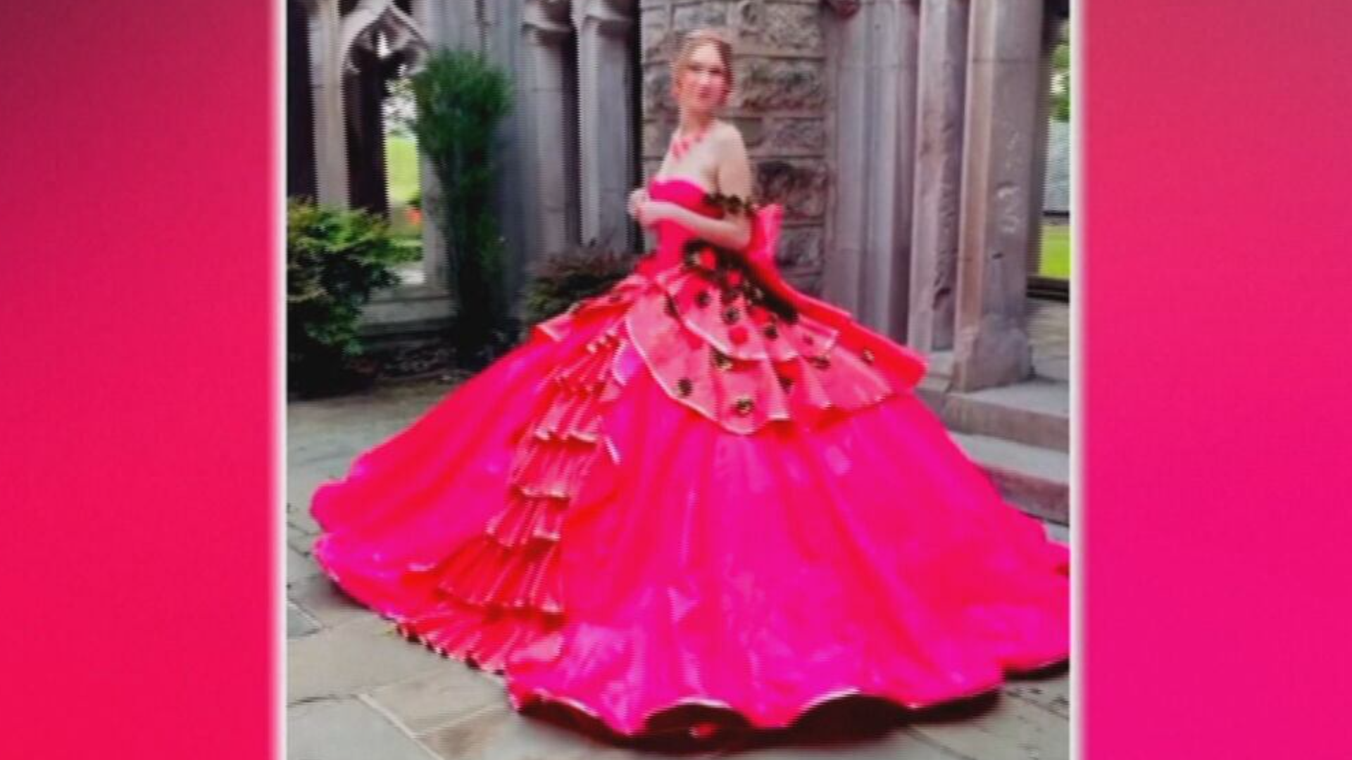 pink duct tape dress How to make a Duct Tape dress form  Offbeat Wed (was Offbeat Bride)
