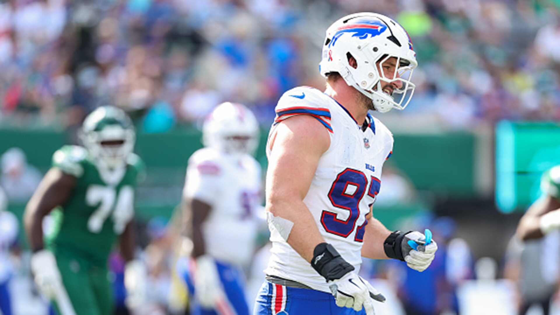 Josh Allen bounces back from bloody nose, leads Buffalo Bills to easy  victory over New York Jets