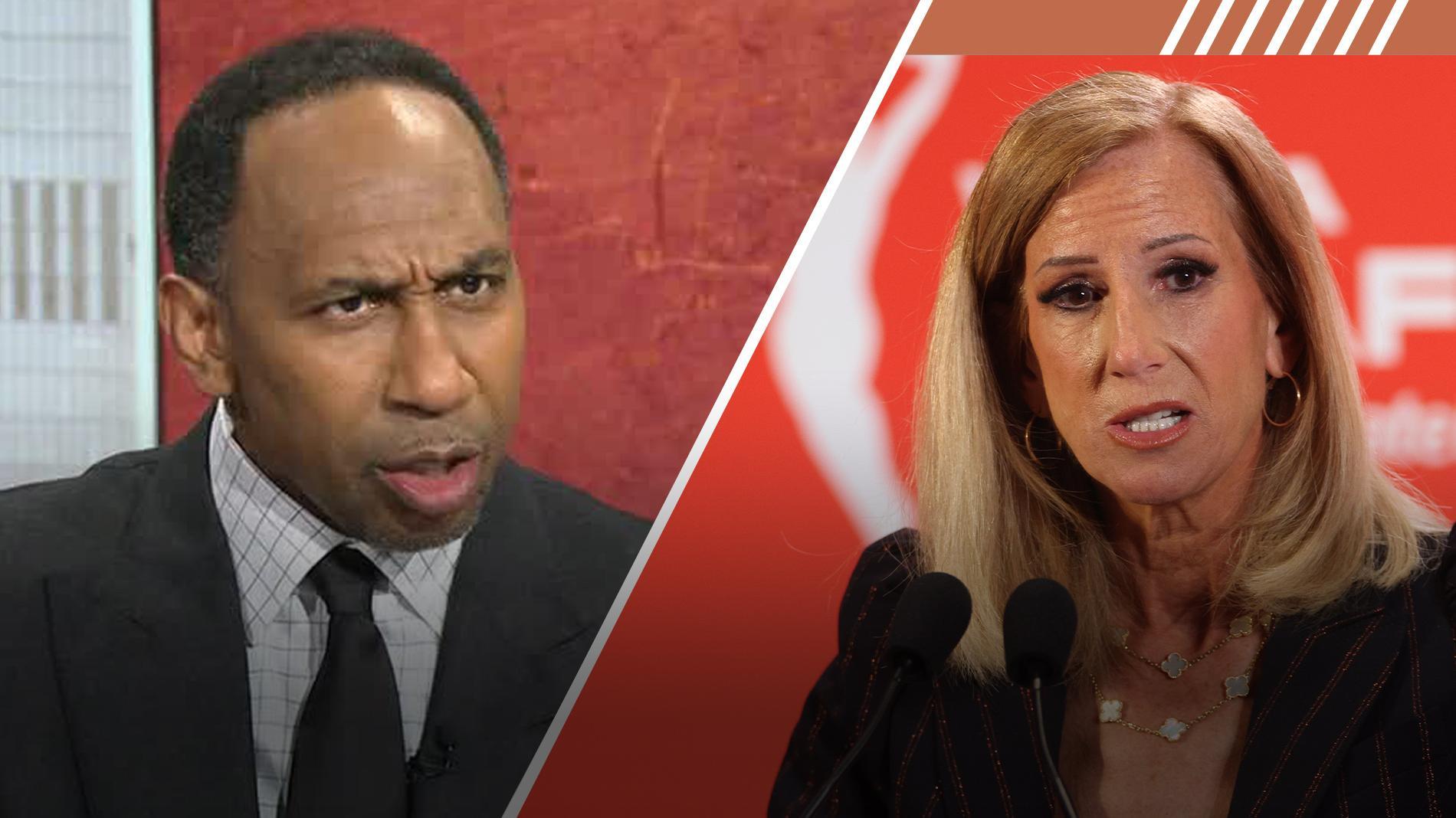 Stephen A.'s message for WNBA commissioner: 'You should resign' – TSN