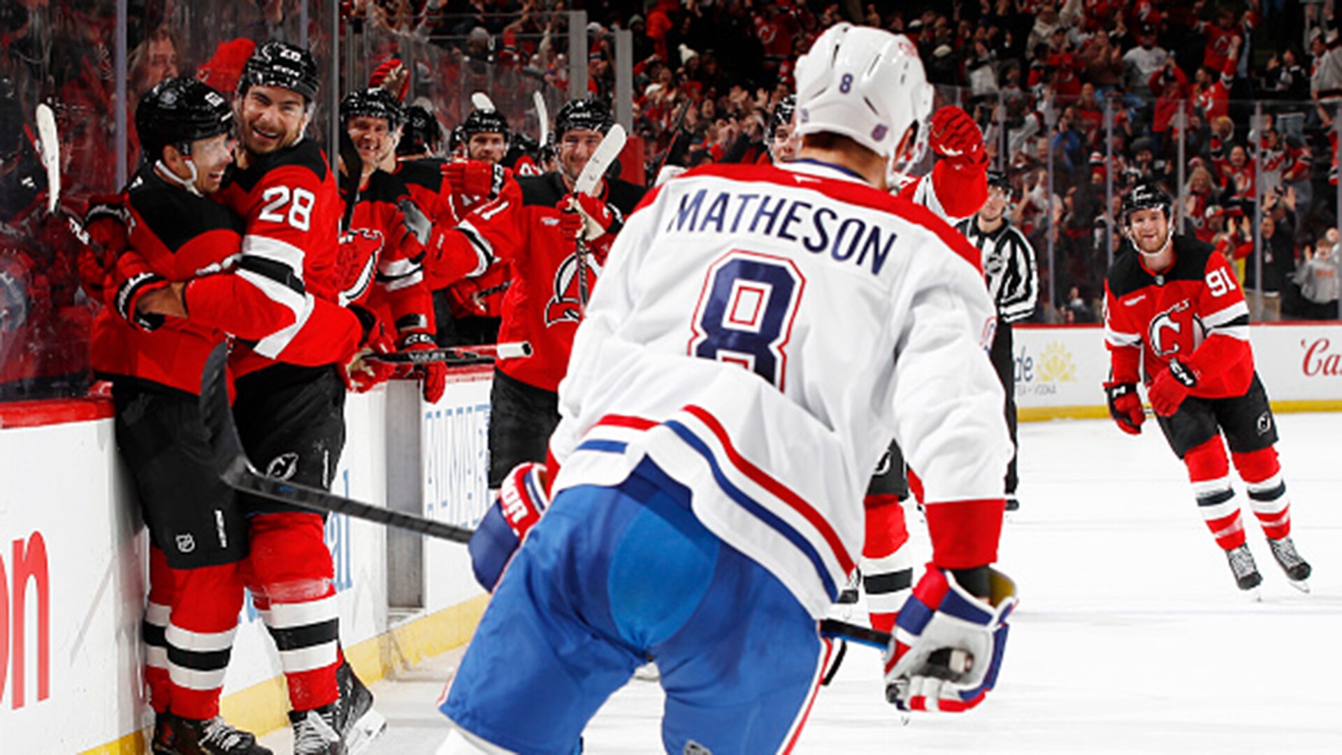Jesper Bratt scores in OT to give Devils win over Canadiens