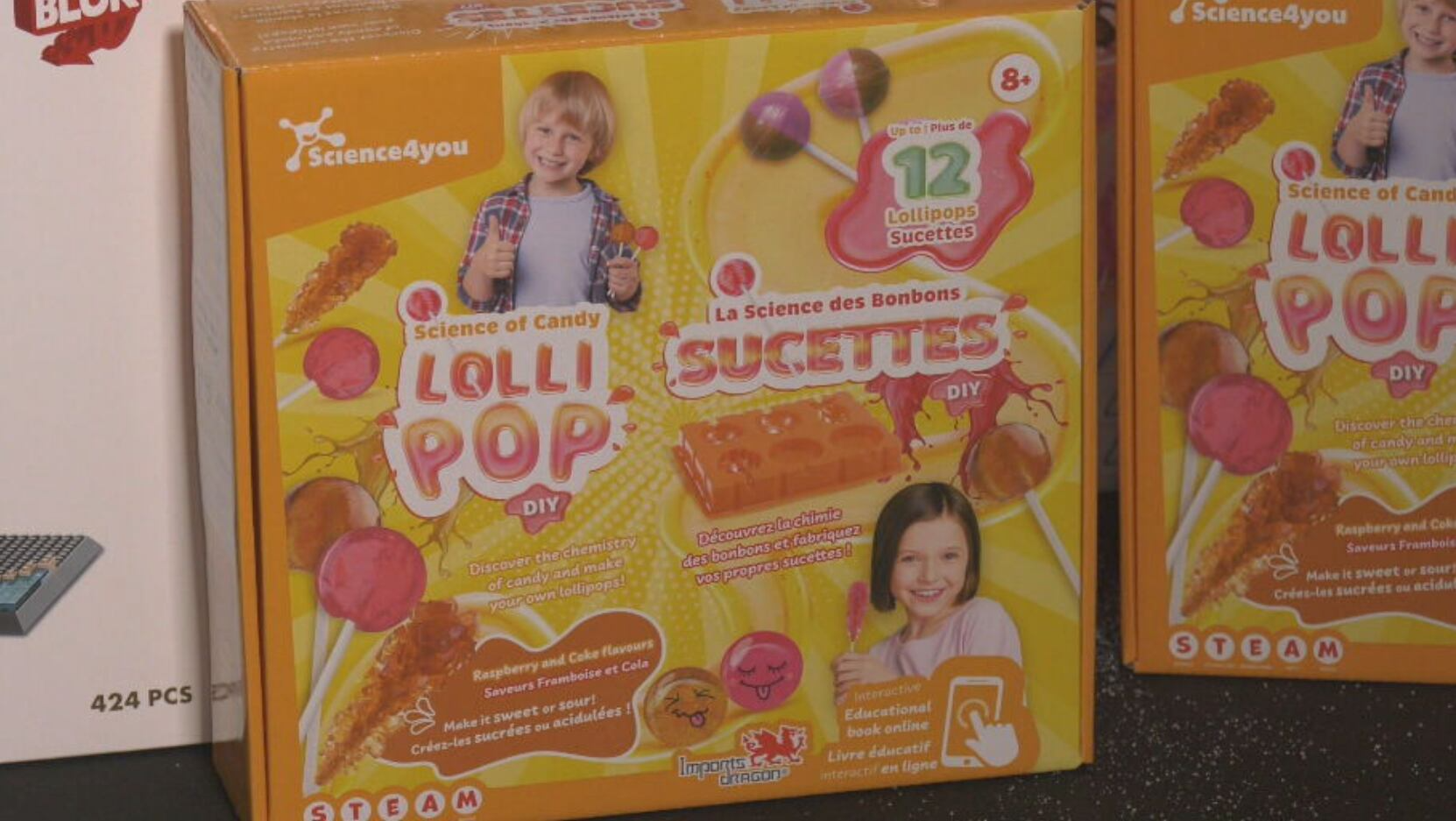 Discover the chemistry of candy with toys from Imports Dragon