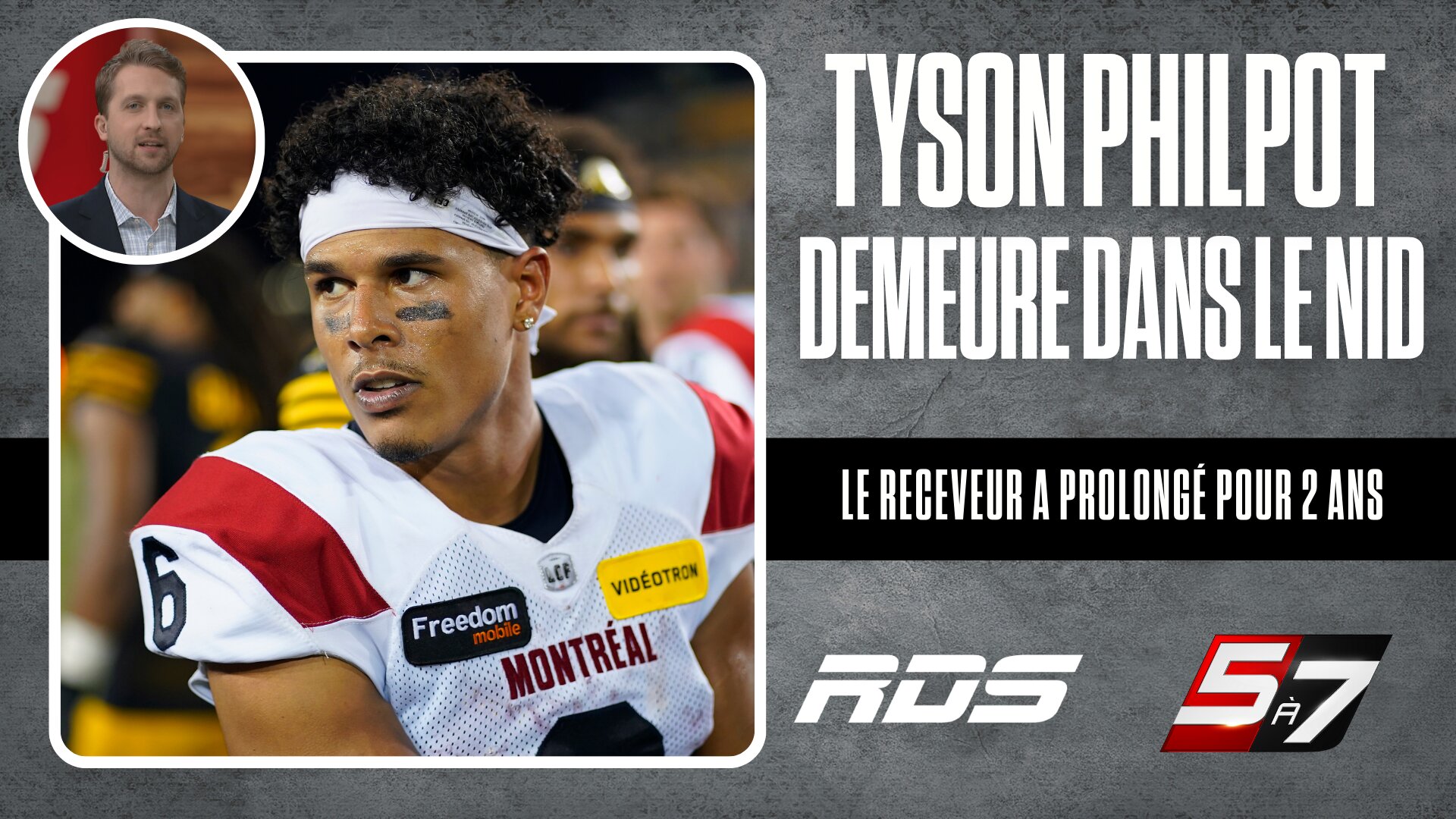 Name Rds Tyson Philpot demeure dans le nid – RDS